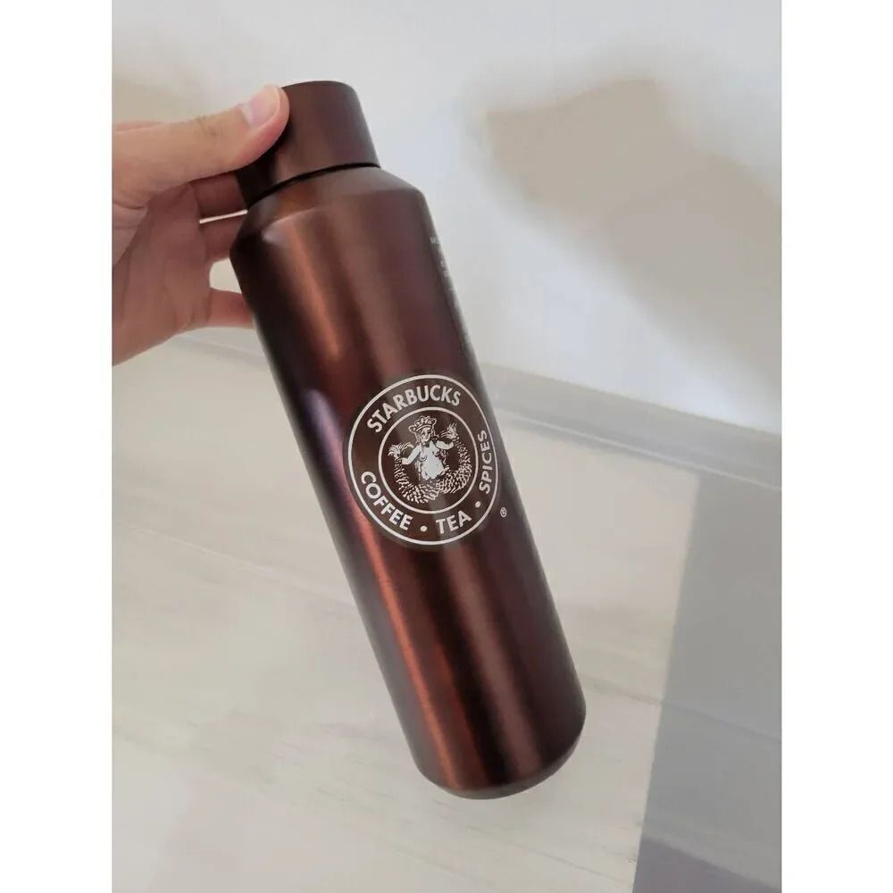 Starbucks New Brown Pike Place Market 20oz Brown Tumbler New